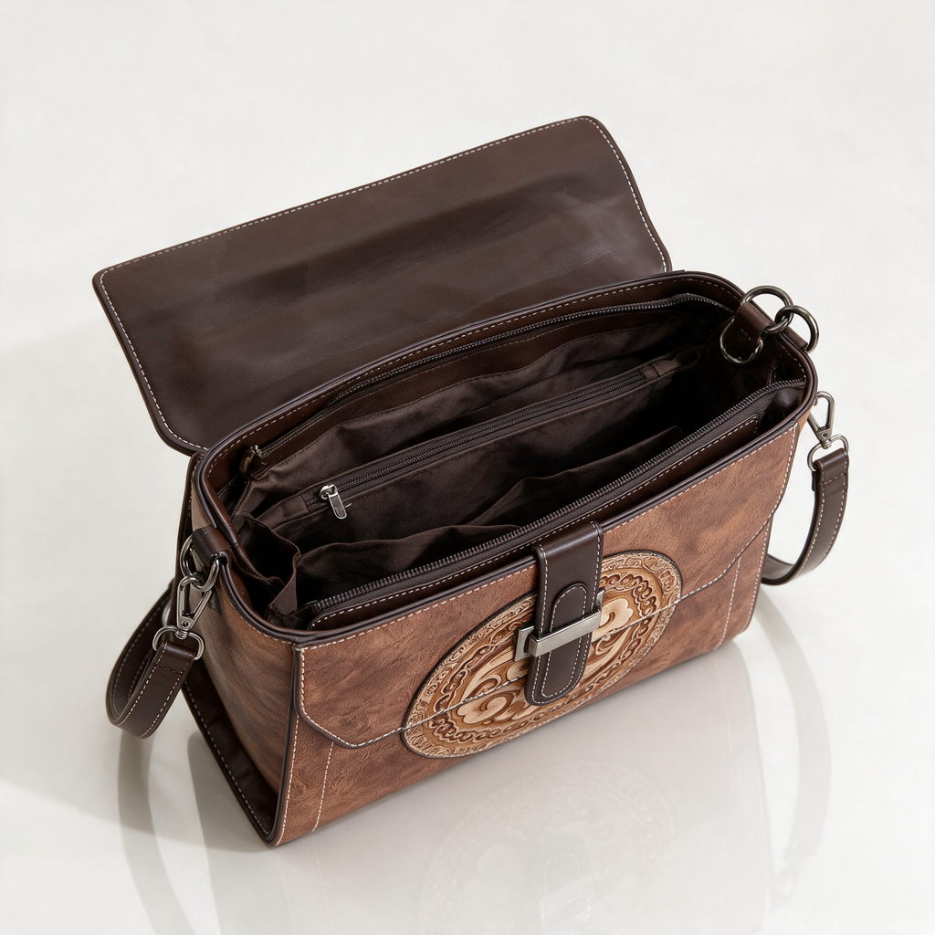 Orielle Medallion Handbag