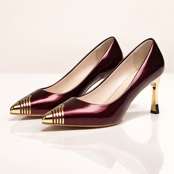 Aurelia Goldline Heels