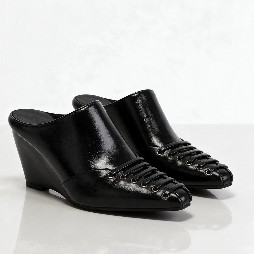 Losmera Wedge Mules