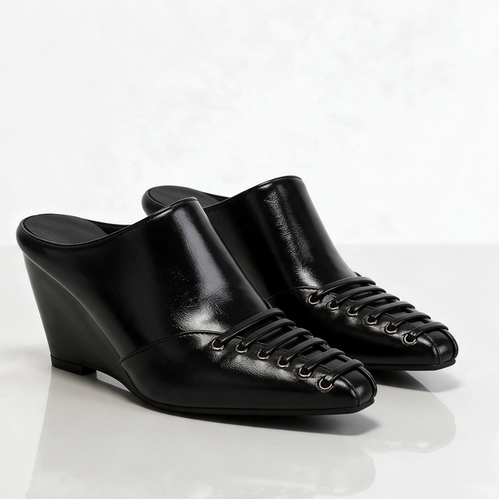 Losmera Wedge Mules