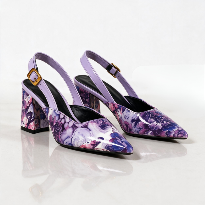Ottelia Bloom Block Heels