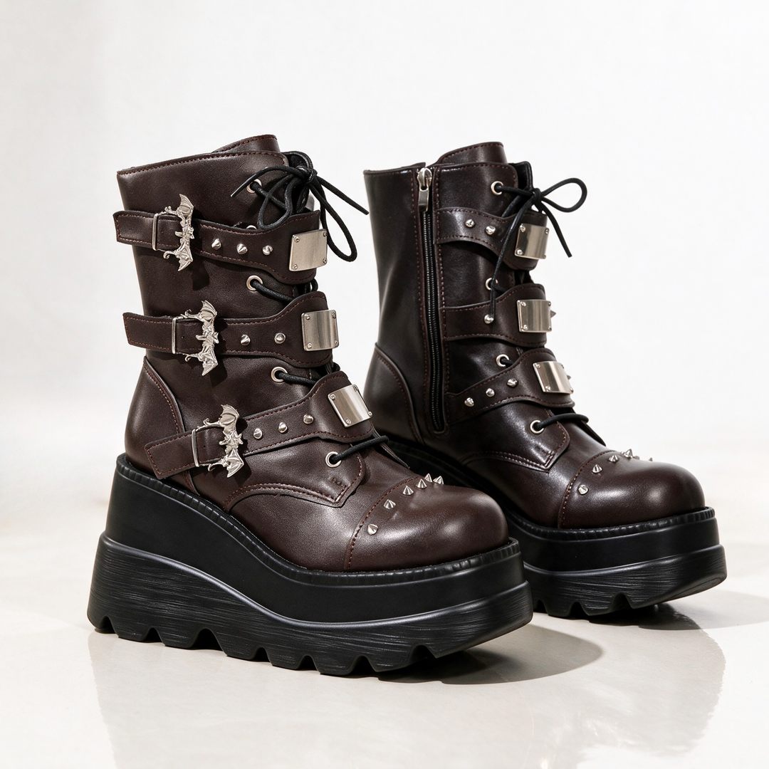 Morvana Buckle Boots
