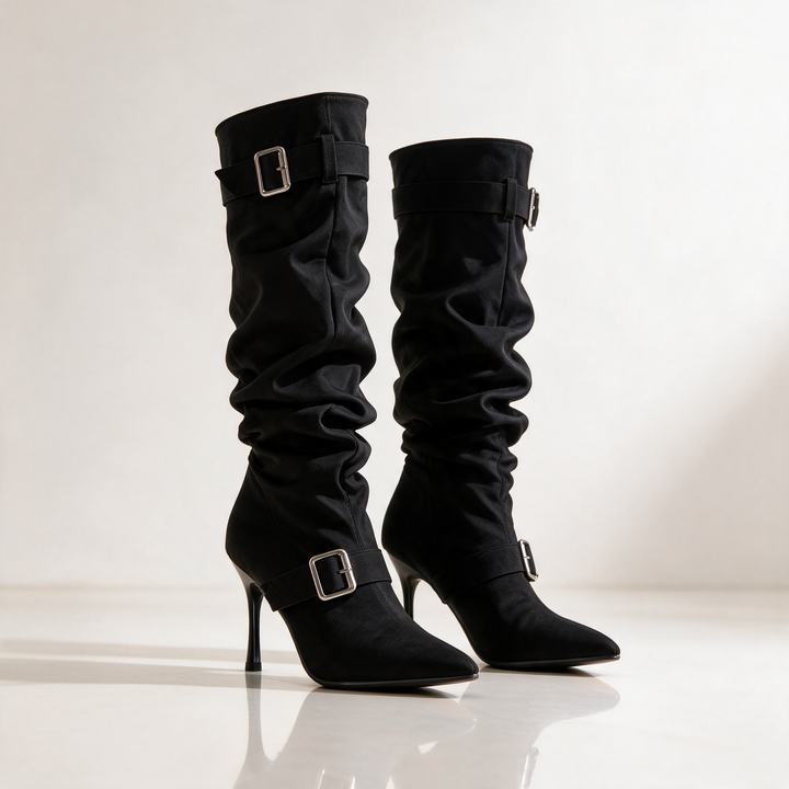 Nerina Buckle Boots