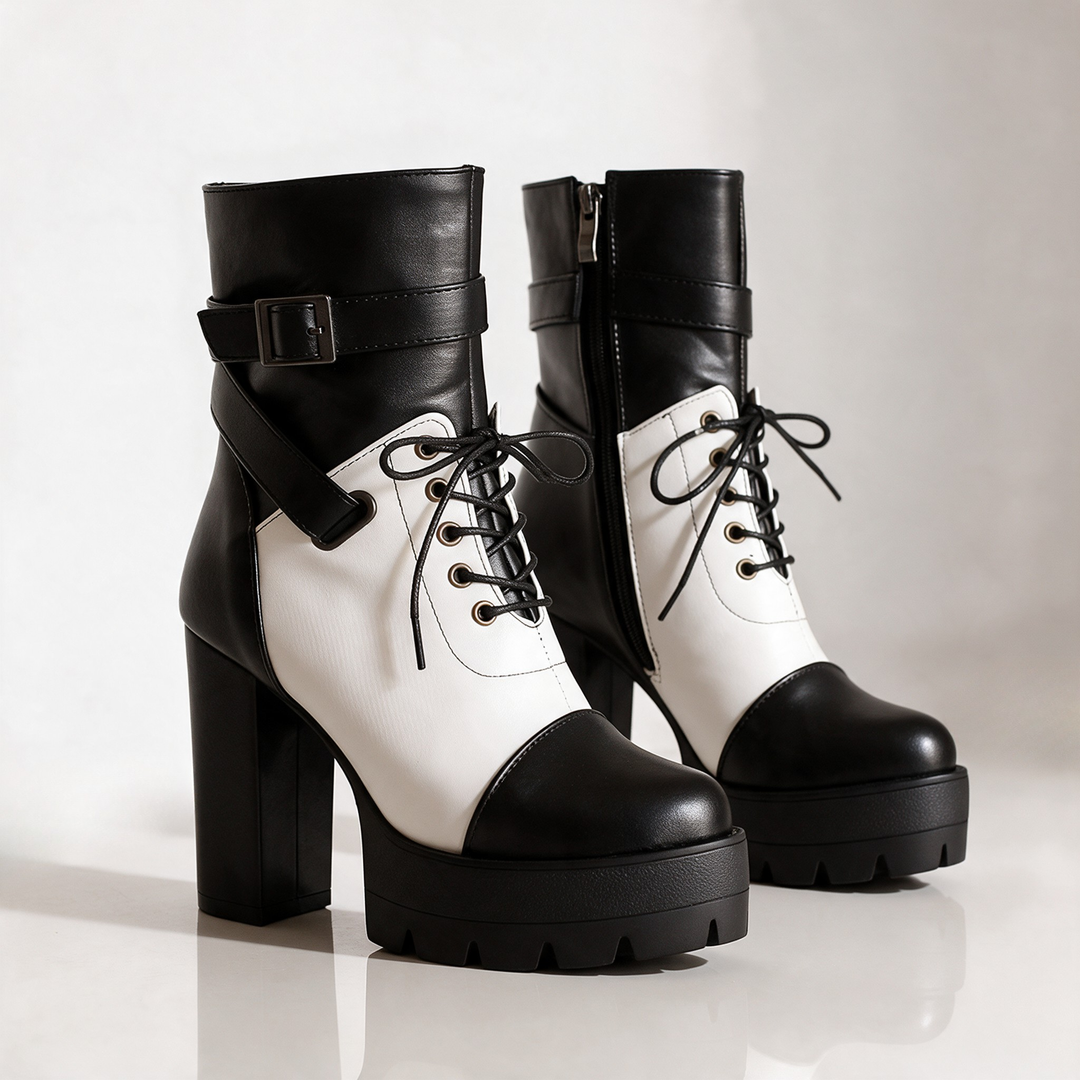Talvena Contrast Boots