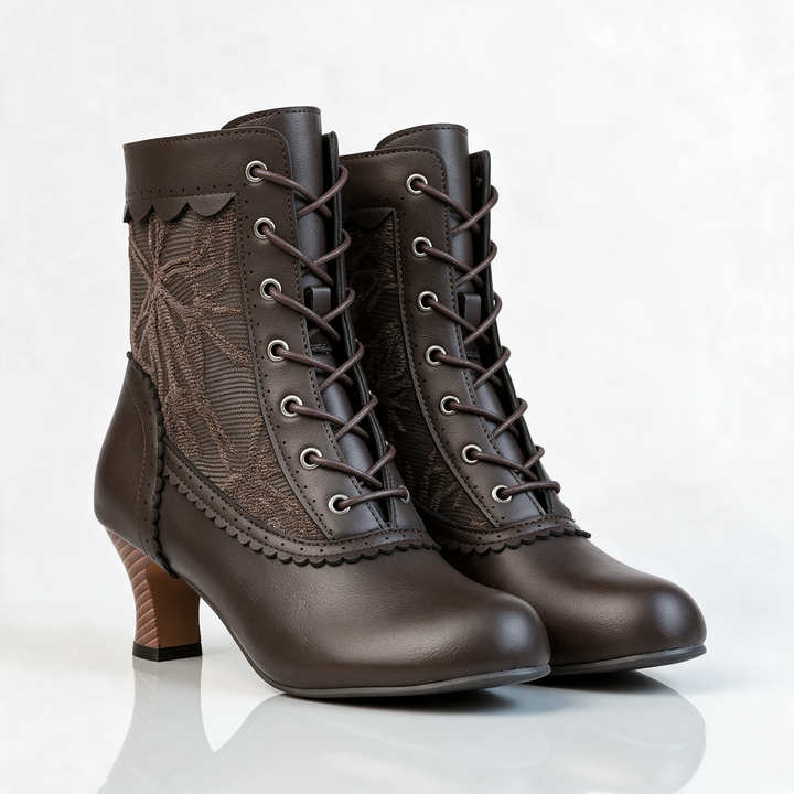 Cordelia Scallop Boots