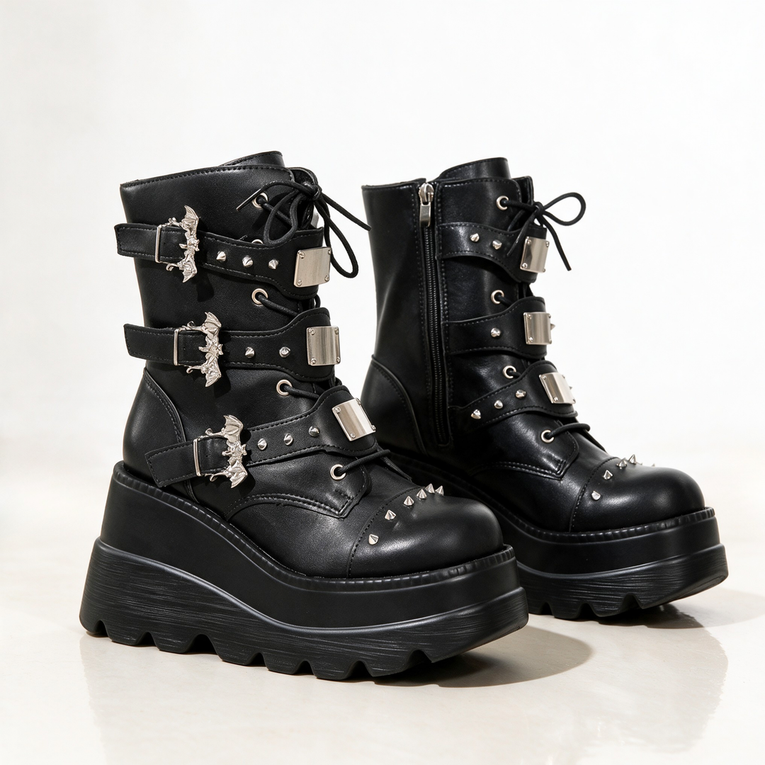 Morvana Buckle Boots