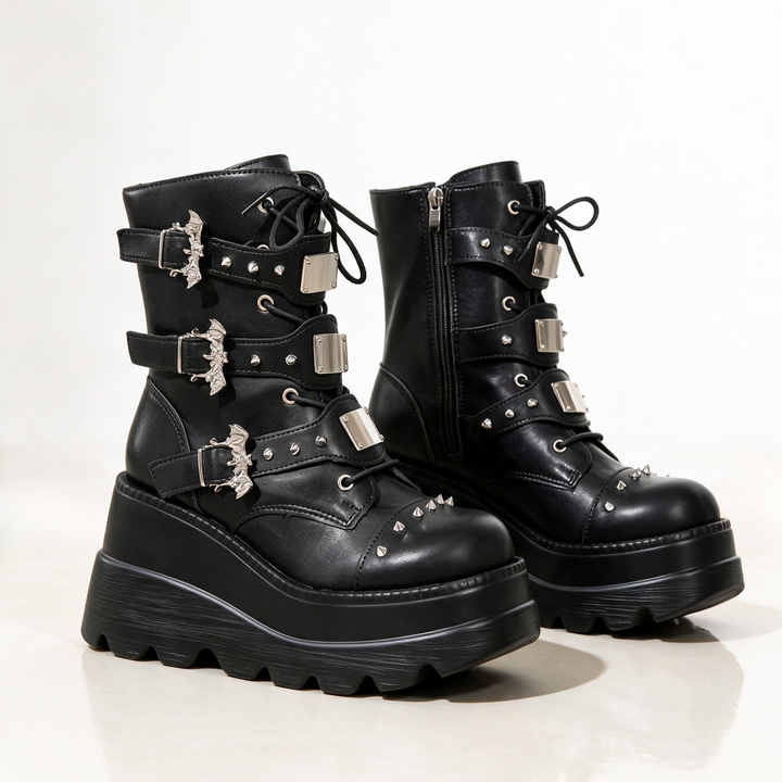 Morvana Buckle Boots