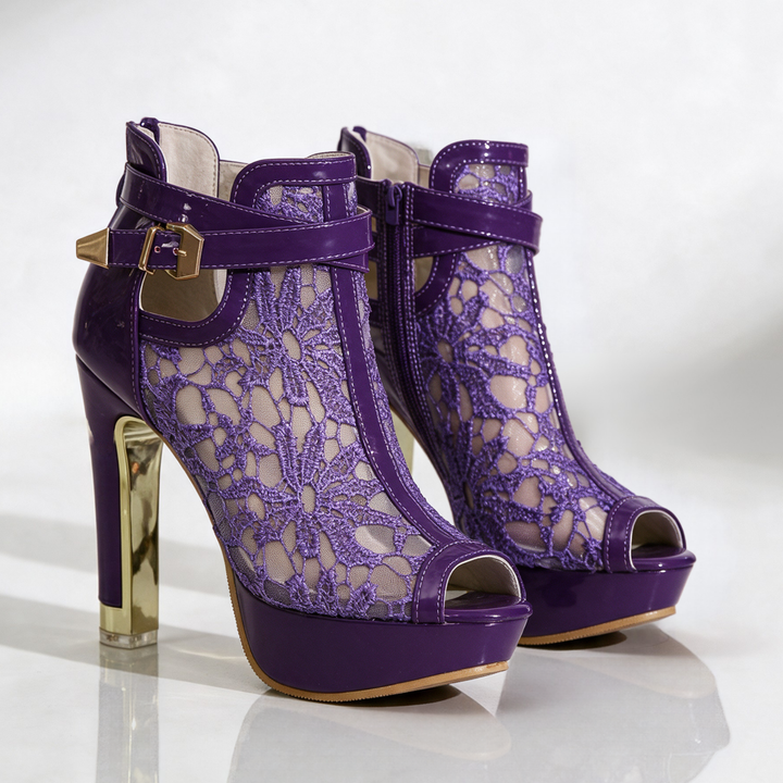 Trinara Lace Heels