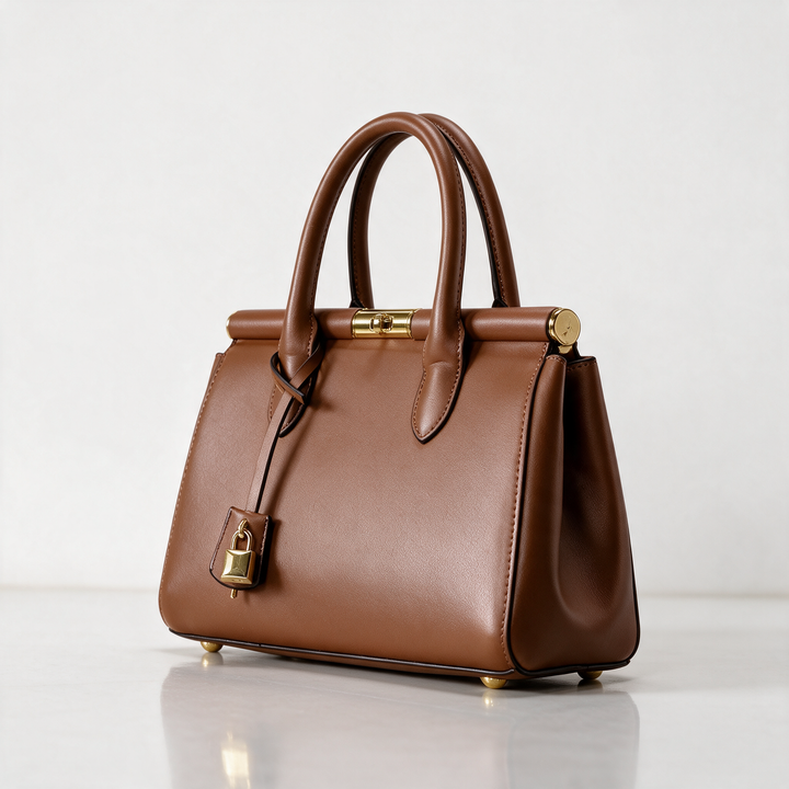Aubrenne Lock Handbag