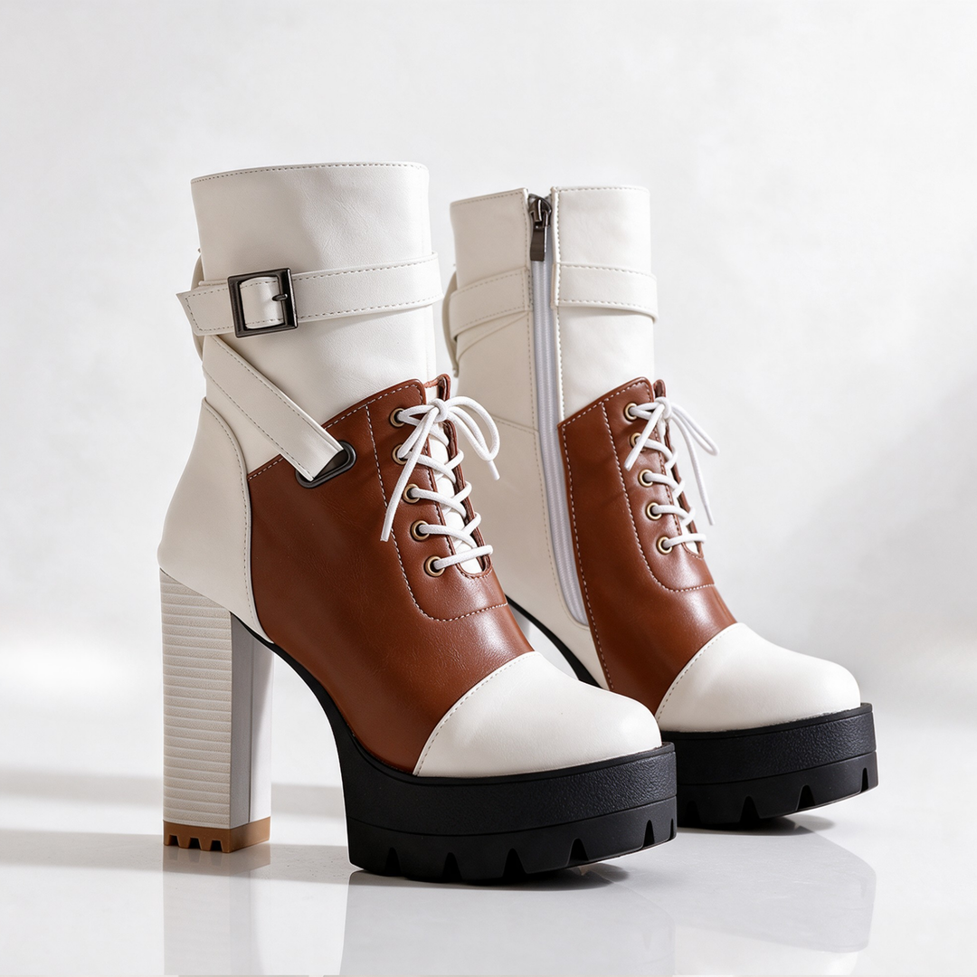 Talvena Contrast Boots