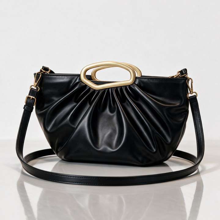 Velorine Pleat Handbag