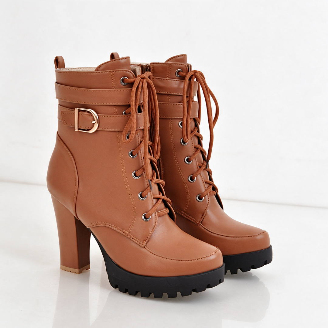 Solenza Buckle Boots