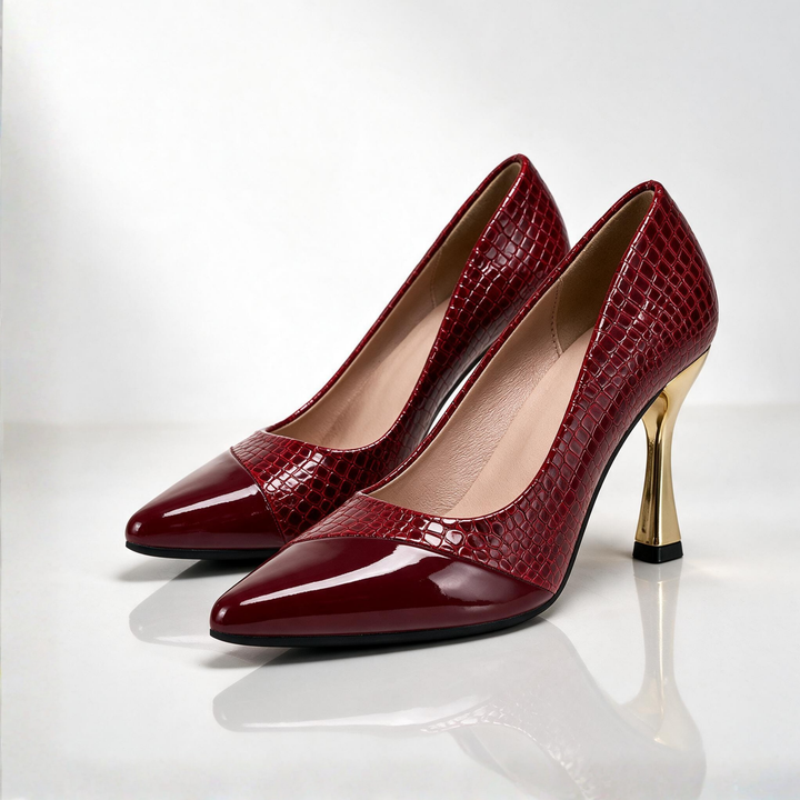 Lucilla Flare Heels