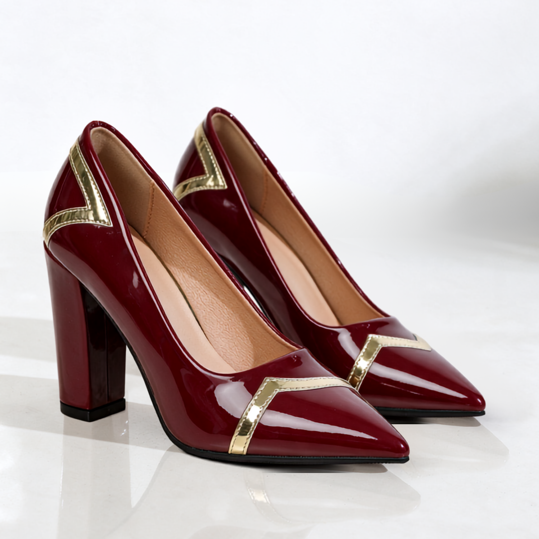 Ginevra Chevron Heels
