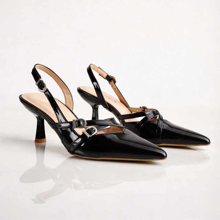 Linea Buckle Slingback