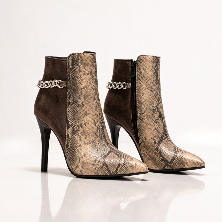 Orsina Chain Ankle Boots