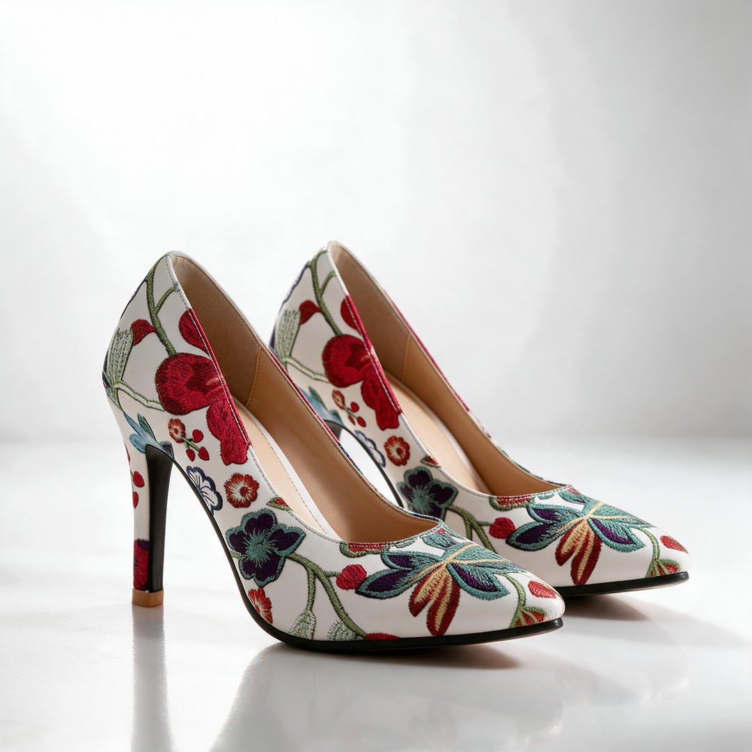 Anthea Bloom Heels
