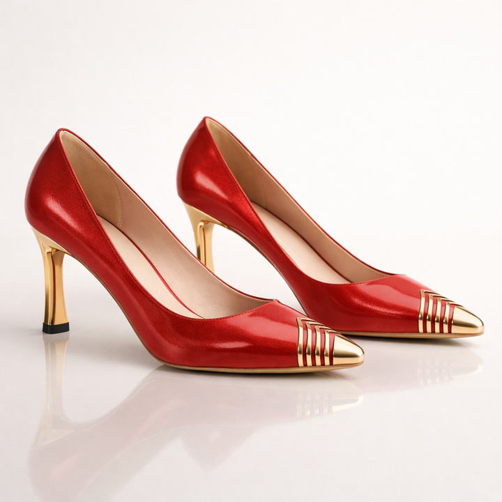 Aurelia Goldline Heels