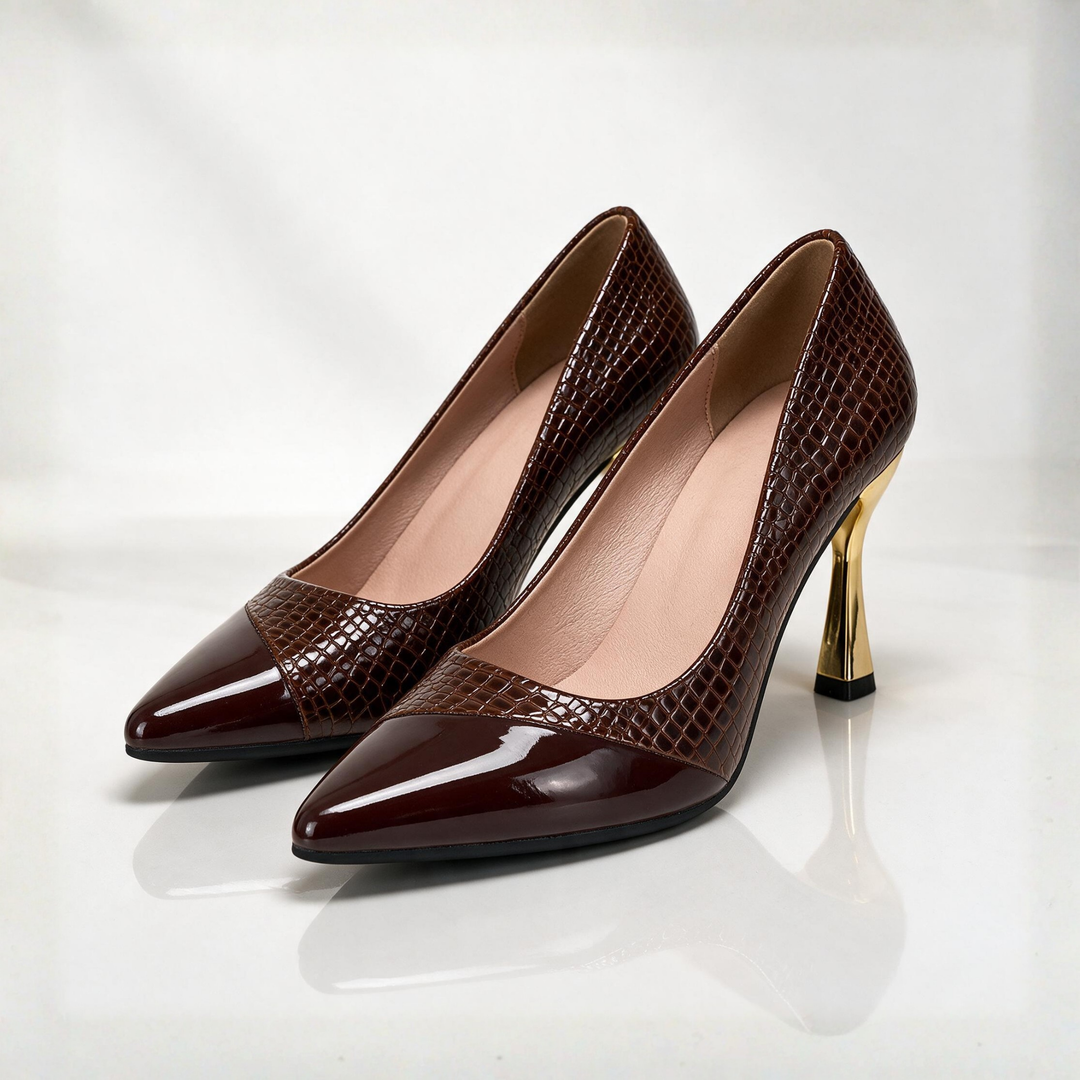 Lucilla Flare Heels