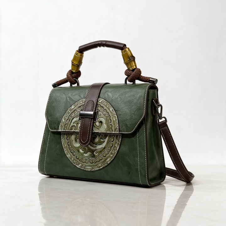Orielle Medallion Handbag