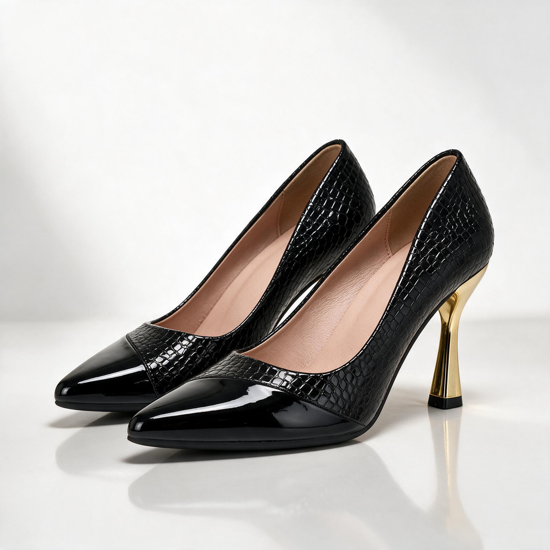 Lucilla Flare Heels
