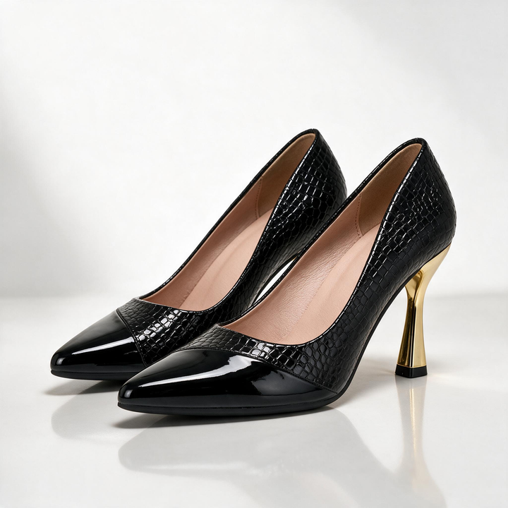 Lucilla Flare Heels