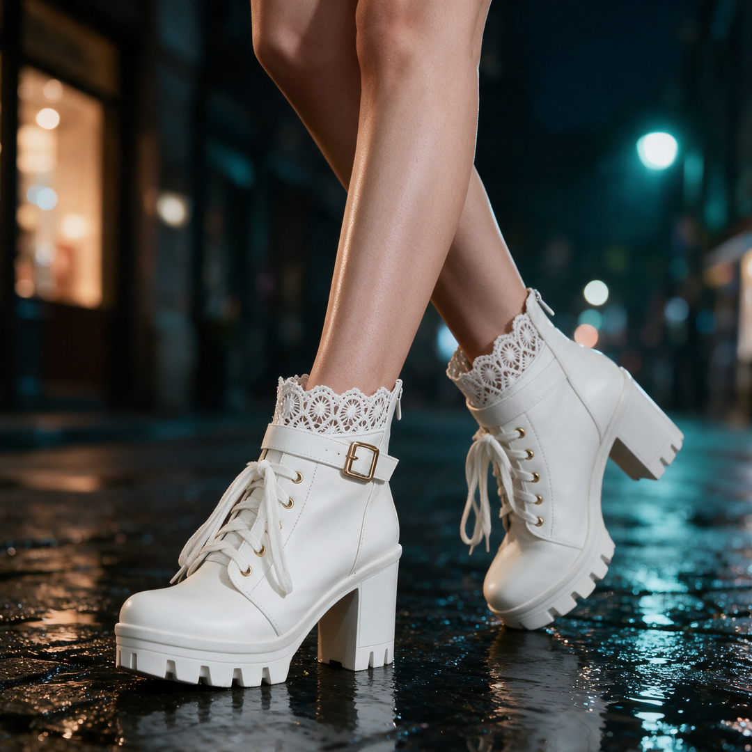 Casilde Lace Boots
