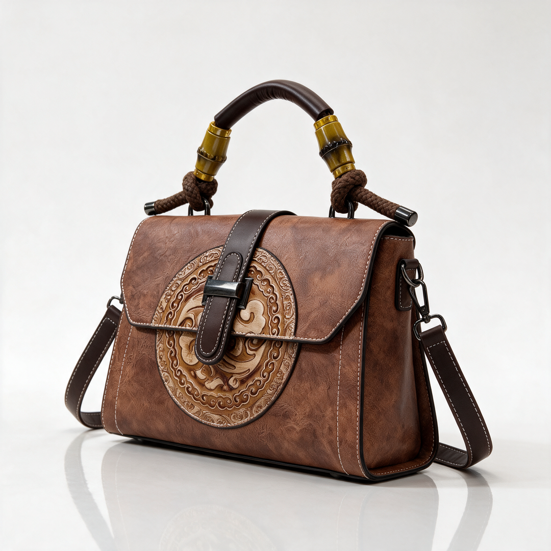 Orielle Medallion Handbag