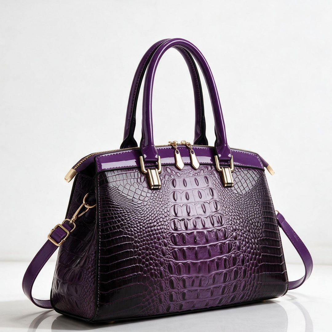 Marbelle Croc Handbag