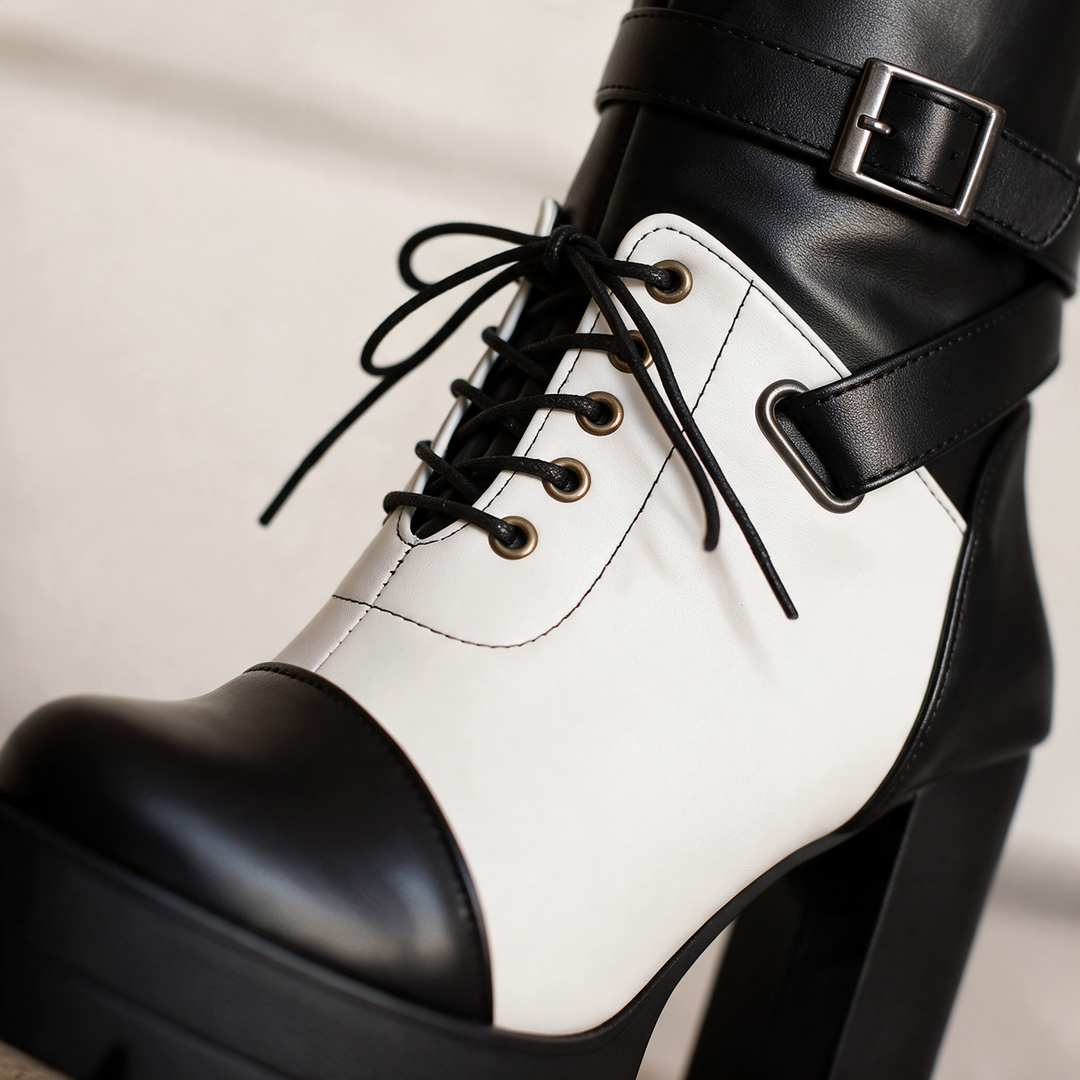 Talvena Contrast Boots
