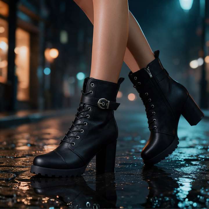 Rovena Buckle Boots
