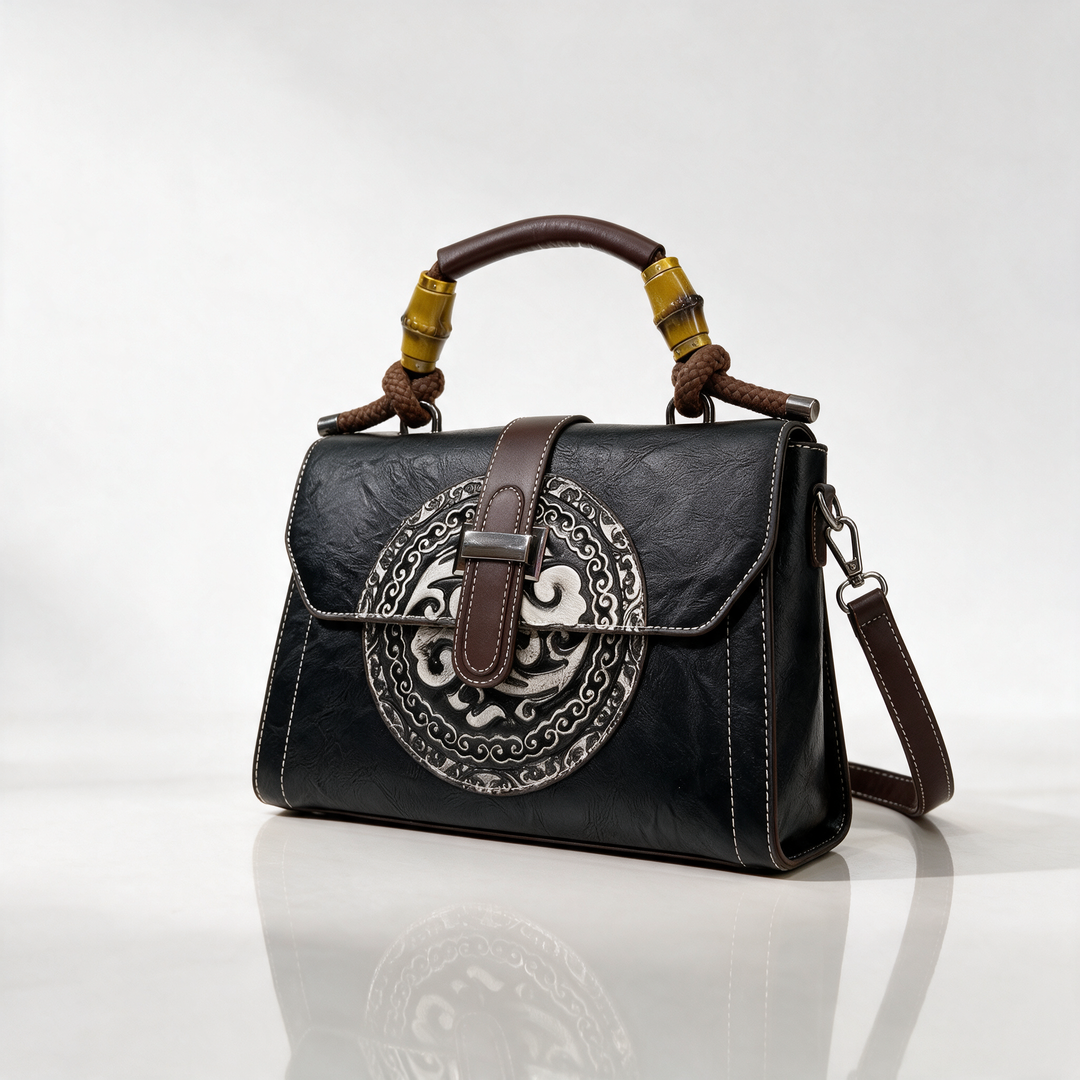 Orielle Medallion Handbag