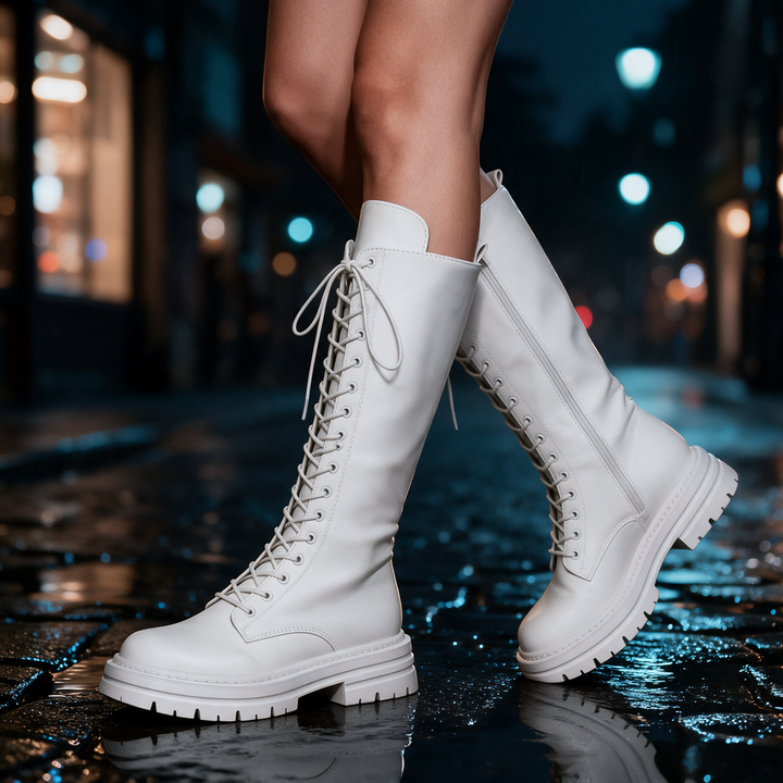 Corisande Lace Boots
