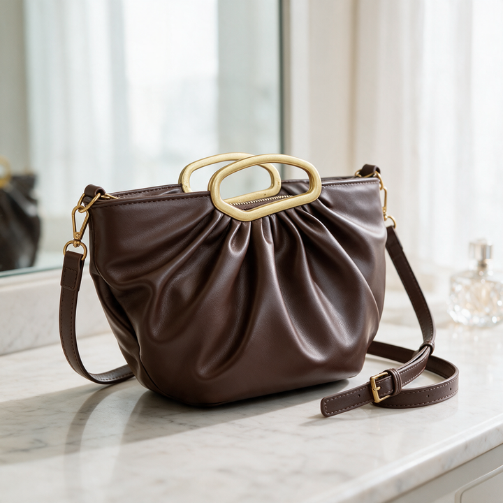 Velorine Pleat Handbag
