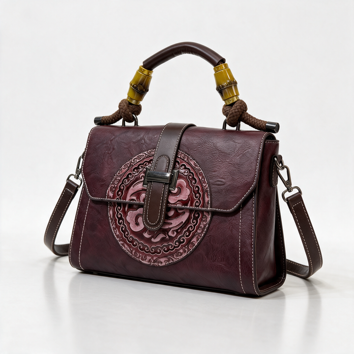 Orielle Medallion Handbag