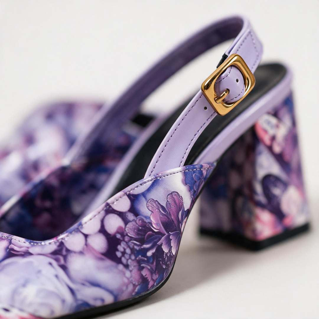 Ottelia Bloom Block Heels