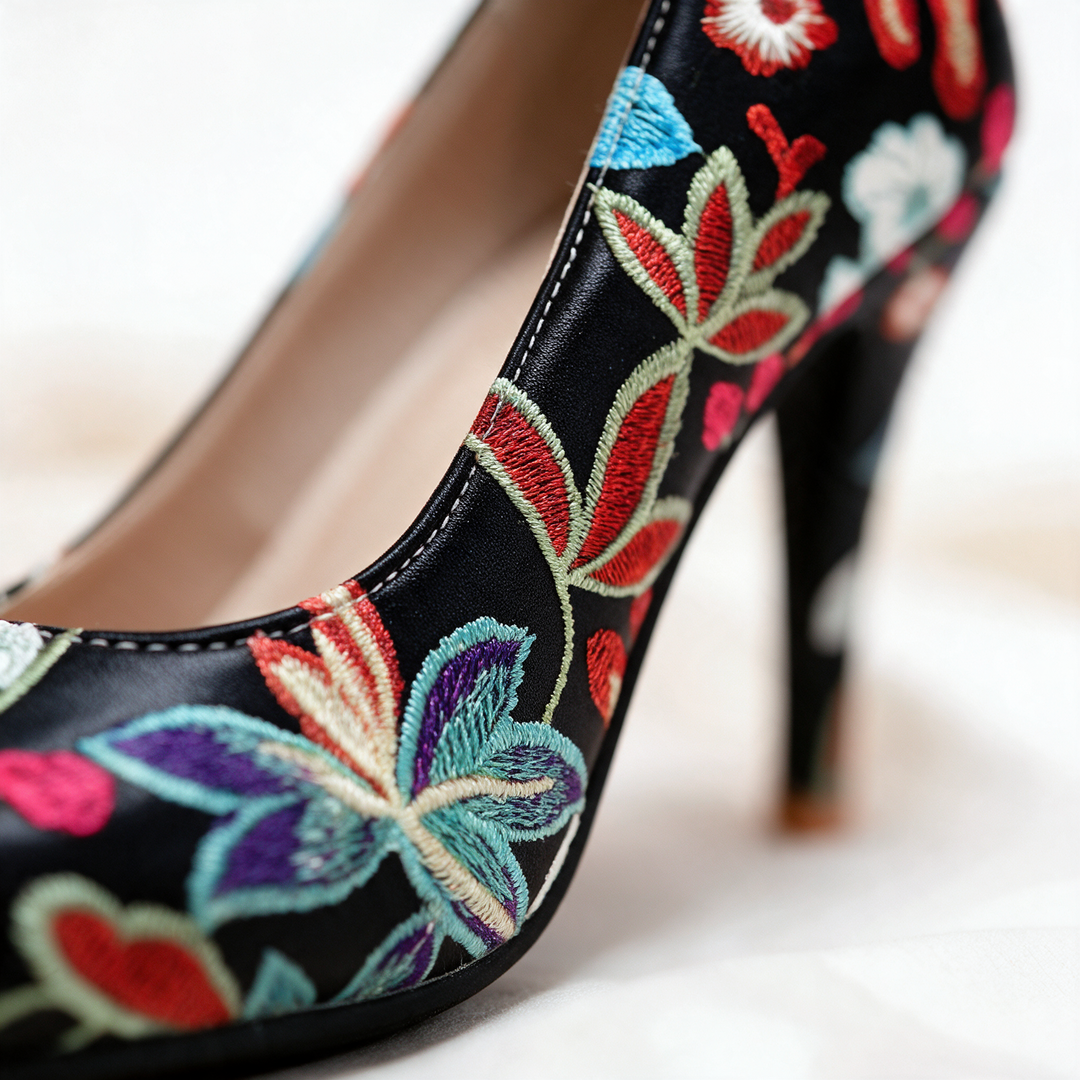 Anthea Bloom Heels