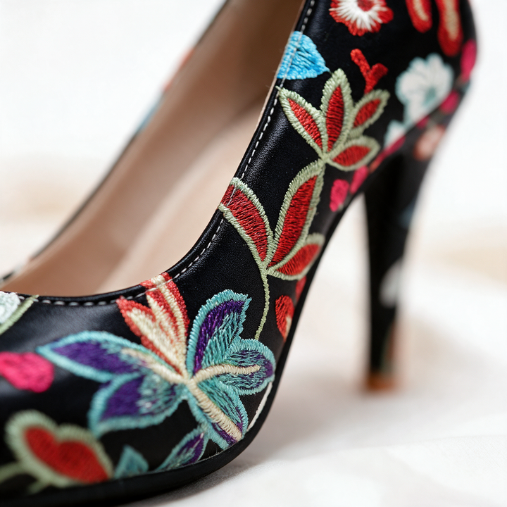 Anthea Bloom Heels