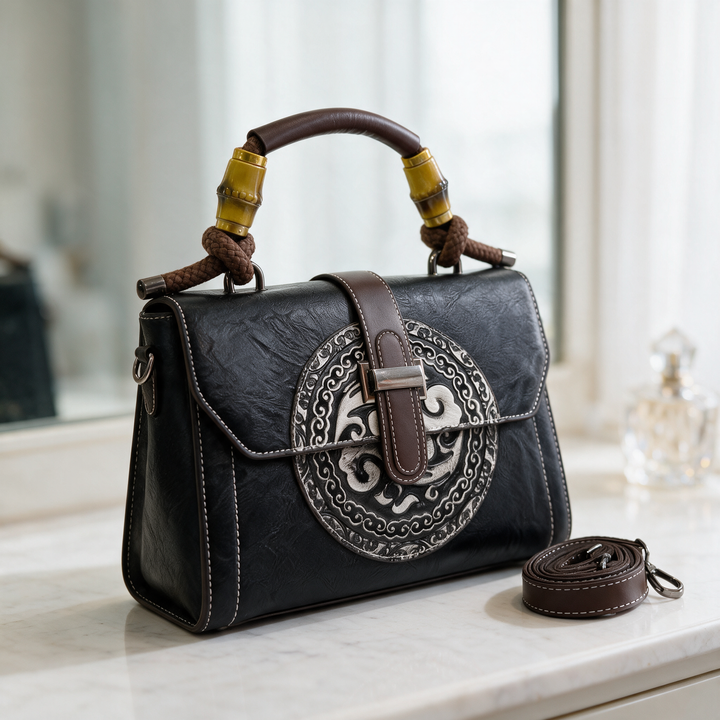 Orielle Medallion Handbag