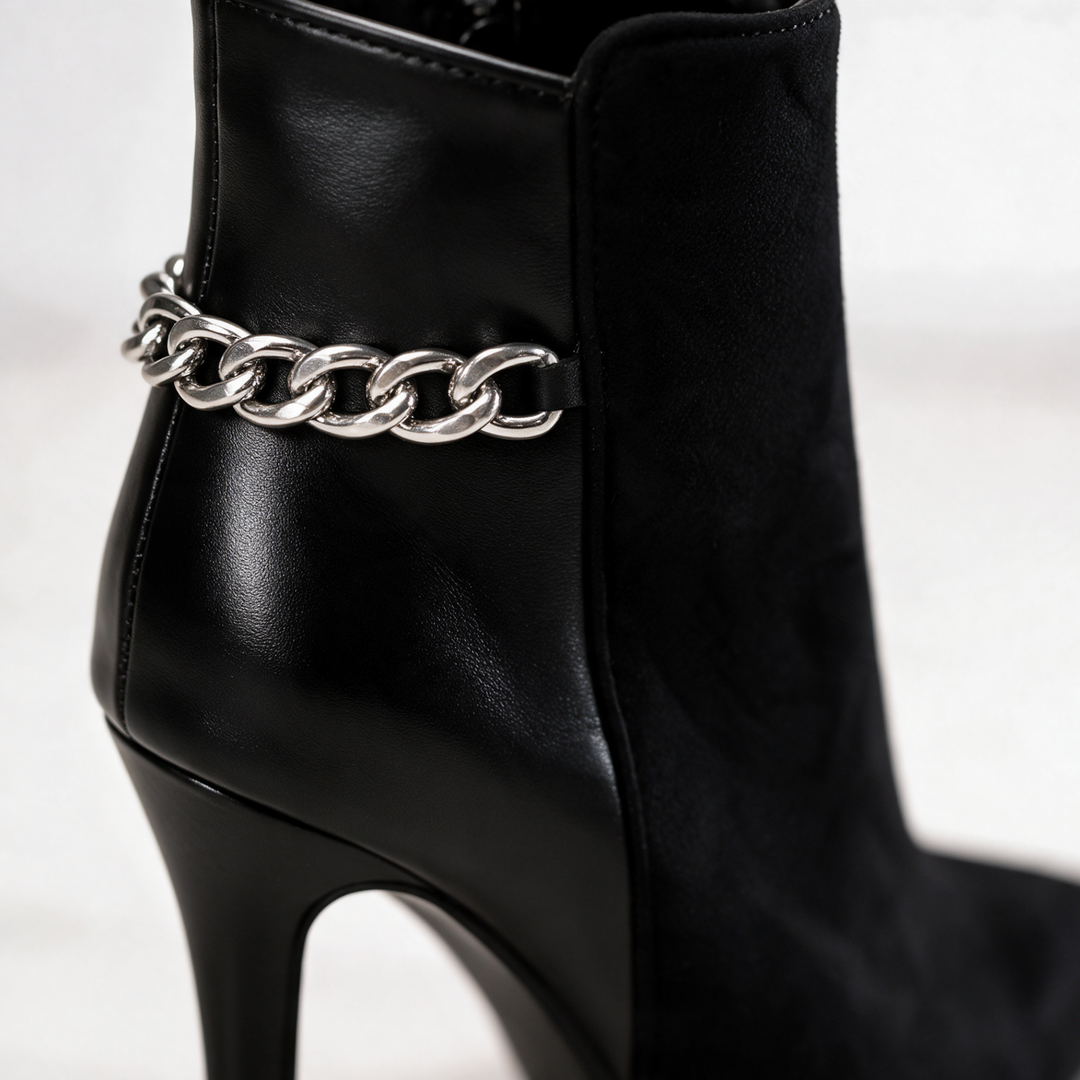 Orsina Chain Ankle Boots