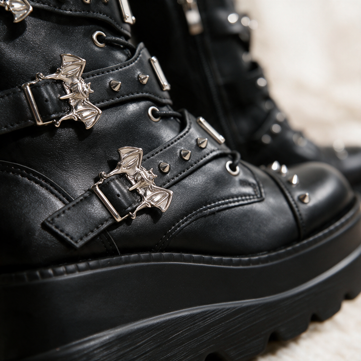 Morvana Buckle Boots