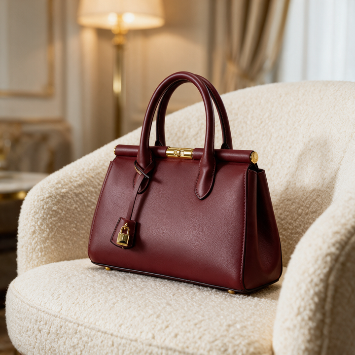 Aubrenne Lock Handbag
