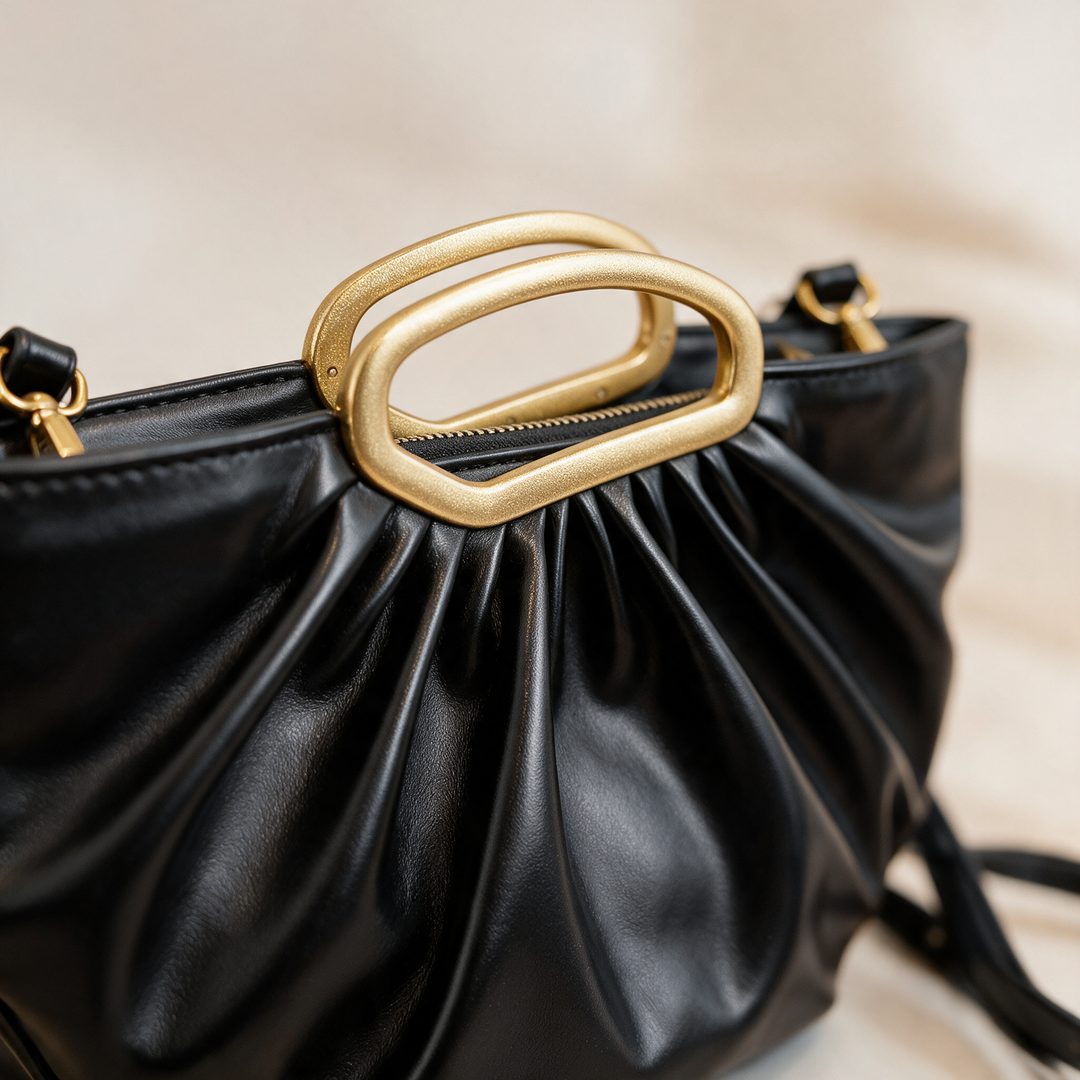 Velorine Pleat Handbag