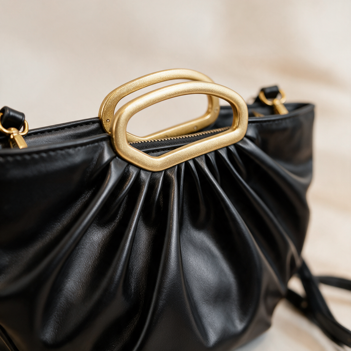 Velorine Pleat Handbag