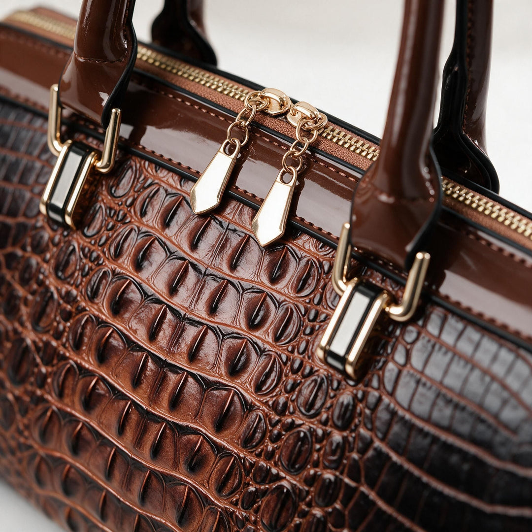 Marbelle Croc Handbag