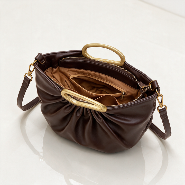 Velorine Pleat Handbag