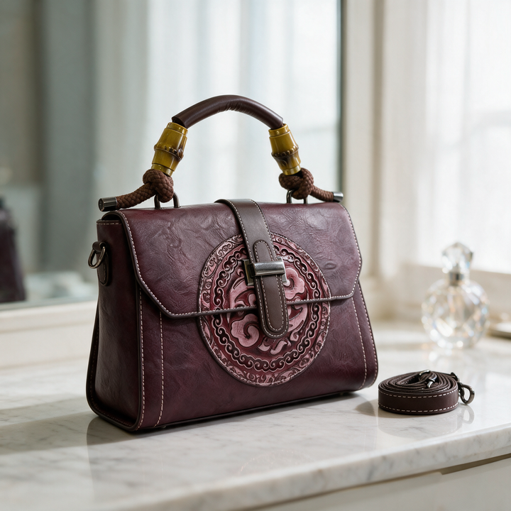 Orielle Medallion Handbag