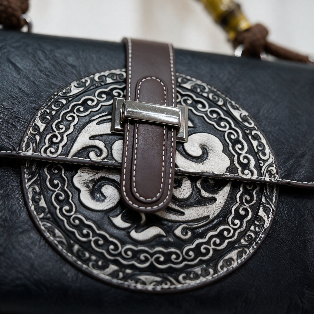 Orielle Medallion Handbag