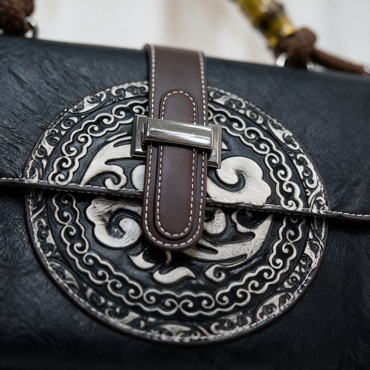 Orielle Medallion Handbag